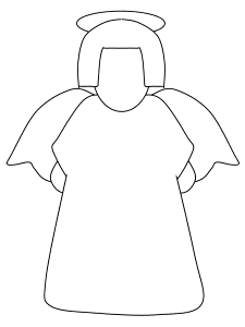 guardian angel coloring pages for children | The Coloring Pages