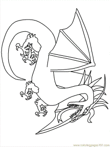 Coloring Pages Dragon Cartoon 26 (Cartoons > Dragon Ball Z) - free