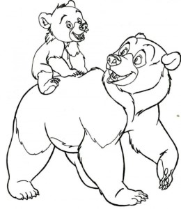 Brother Bear Coloring Pages Disney | 99coloring.com