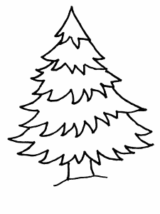 Bare Tree Coloring Pages Apple Tree Without Leaves