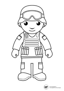 soldier | Printable Coloring Pages