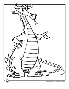 Dragon Coloring Pages | Woo! Jr. Kids Activities Network