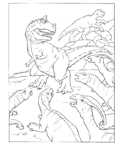 Dinosaurs Coloring Pages 6 | Free Printable Coloring Pages