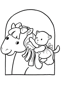 Free games for kids » Toys coloring pages for babies 32