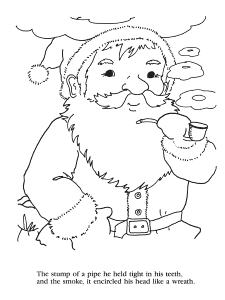 Christmas Night Coloring Page - Coloring Pages For All Ages