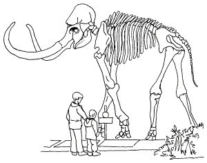 Mammoth, Kids! Stuff coloring page