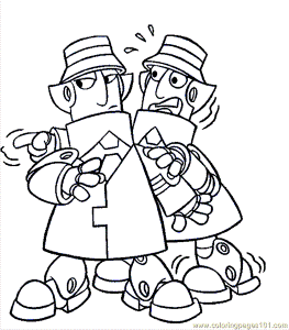Inspector Gadget Coloring Pages - Free Printable Coloring Pages