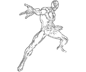 Iron Spider Coloring Pages | Cartoon Coloring Pages | Kids