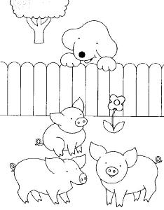 Spot the Dog Coloring Pages 14 | Free Printable Coloring Pages