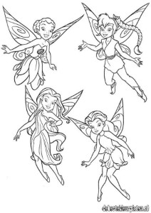 Tinkerbell24 - Printable coloring pages