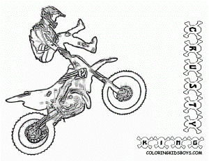 Coloring Pages Extraordinary Dirt Bike Coloring Pages Picture Id