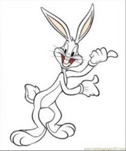 Coloring Pages Bugs Bunny (Cartoons > Others) - free printable