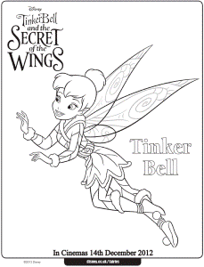 Disney Fairies Coloring Pages disney fairies secret of the wings