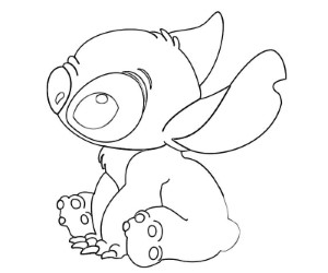 Printable Lilo and Stitch – Stitch Lost Coloring Pages | coloring