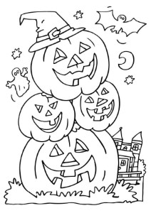 Halloween Coloring Math Pages | Home Design