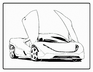 Search Results » Car Coloring Pages To Print