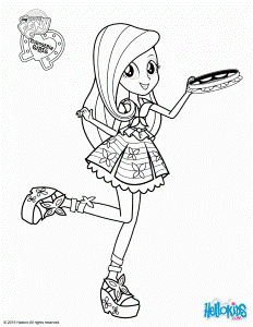 MY LITTLE PONY coloring pages - Fluttershy