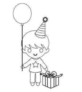 Happy Birthday Coloring Pages - Free Printables