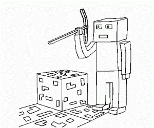 Minecraft Coloring Pages - Coloring Kids