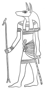 Ancient Egypt God Anubis Protector of the Dead and Embalming ...
