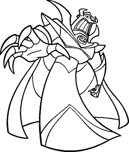 zurg toy story Colouring Pages