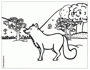Free Coloring Pages Of Nature Scene Nature Scenes Coloring Pages ...