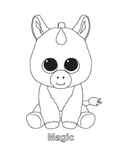 Ty beanie boo coloring pages download and print for free ...