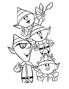 Elf On The Shelf Coloring Pages | Coloring pages wallpaper