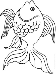 Goldfish coloring pages. Download and print Goldfish coloring pages.