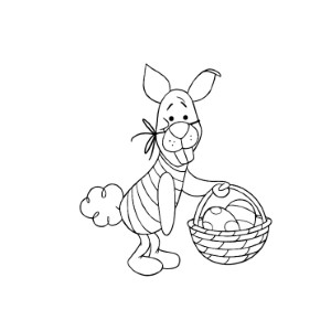 Free printable Easter coloring pages: Disney | DearCrissy.