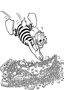 Scrooge Mcduck Coloring Pages ...