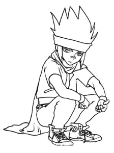 Beyblade Ginga Ginka is Boring Coloring Pages | Best Place to Color