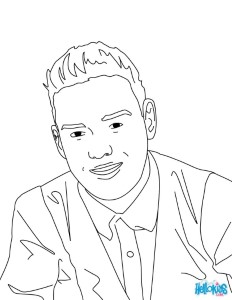 ONE DIRECTION Coloring pages - LIAM PAYNE