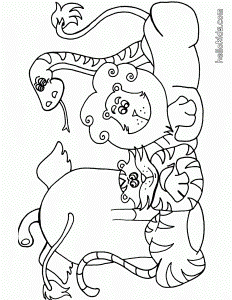 FREE AFRICAN ANIMAL COLORING PAGES Â« Free Coloring Pages