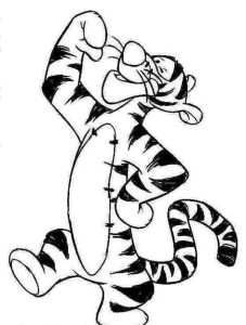 6 Pics of Tiger Winnie Pooh Coloring Pages - Tiger From Winnie the ...