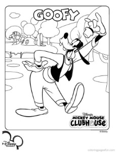 Mickey Mouse Clubhouse | Free Printable Coloring Pages
