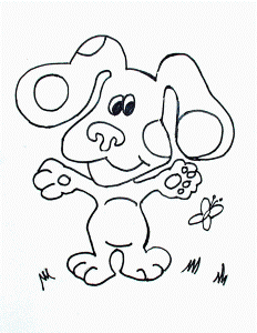 Coloring Pages Blues Clues - Free Printable Coloring Pages | Free