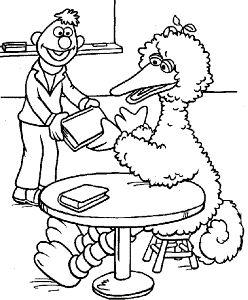 Sesame Street Big Bird Coloring Page | Find the Latest News on