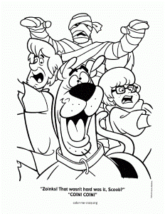 ColorMeCrazy.org: Scooby Doo Coloring Pages