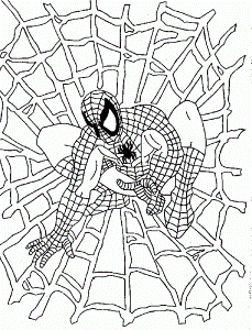 The Amazing Spiderman Coloring Page |Spyderman coloring pages Kids