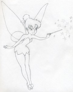 Draw Tinkerbell Is Very Easy