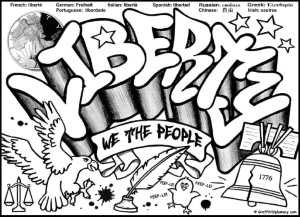 Multicultural Graffiti Art Free Printable Coloring Pages Free 1526
