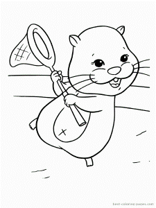 Zhu pets Colouring Pages