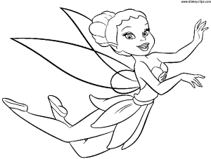 Disney Fairies Coloring Pages - Disney Kids
