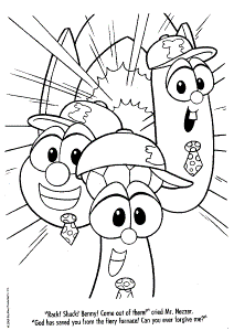 Image 9 Veggie Tales Christian Coloring Pages Coloring Pages