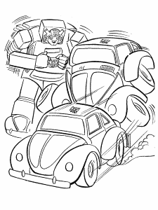 Printable Transformers 26 Cartoons Coloring Pages