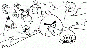 Coloring Pages Angry Birds | lugudvrlistscom