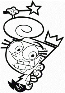 Fairy Odd Parents Cartoon Coloring Pages Wanda Cosmo And Timmy ...
