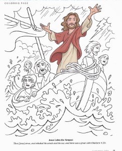 Miracles | Jesus Calms The Storm, The Storm and Jesus