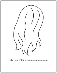 Hair Color | Download Free Hair Color for kids | Best Coloring Pages